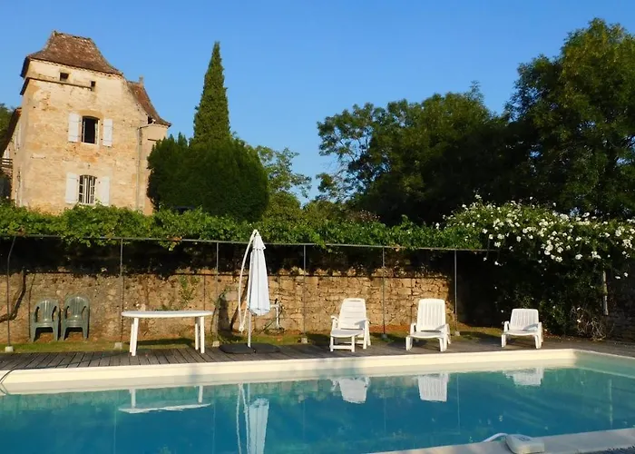 펜션 Chateau De And Béduer